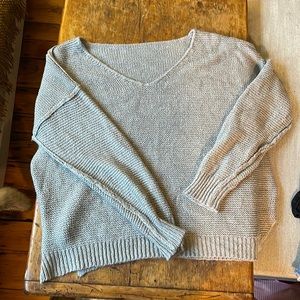 Oversized Grey knit sweater